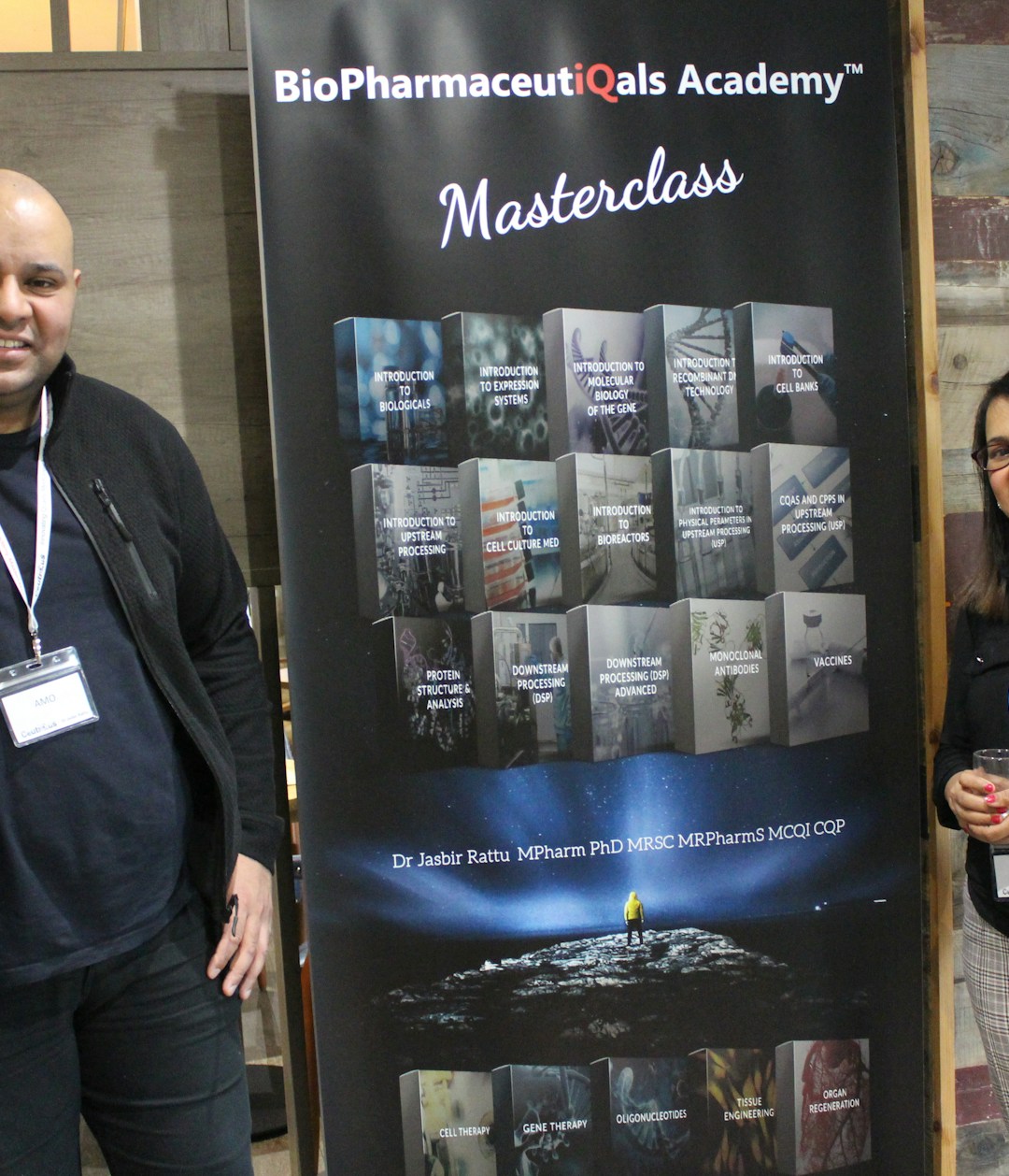 BioPharmaceuticals Academy masterclass project banner